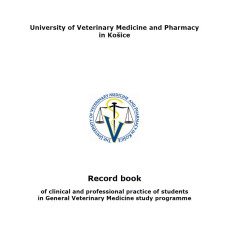 Record book - of clinical and professional practice of students in GVM study program